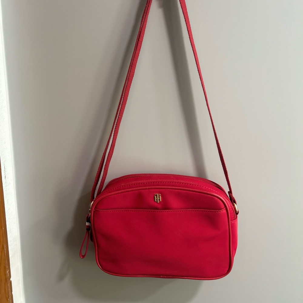 Tommy Hilfiger Vibrant Red Crossbody Bag